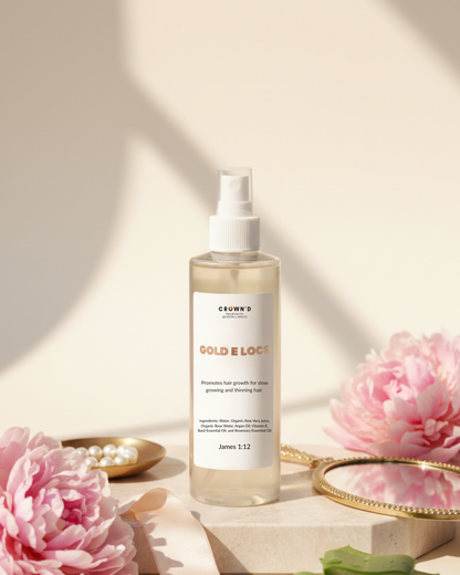 Gold E Locs Hydrating Mist